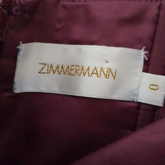 Womens Zimmermann Draped Silk dress size 0 - Picture 11 of 11